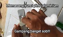 Cara Memasang Pintu Aluminium Kamar Mandi